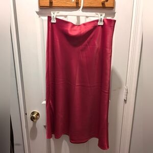 Rachel Zoe Fuchsia Midi Skirt